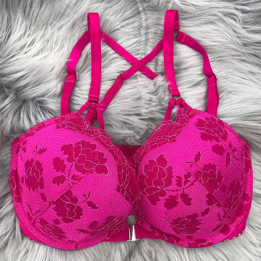 Victoria’s Secret Bombshell Add 2 cup sizes.